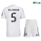 Camiseta Calidad Premium BELLINGHAM 5 Real Madrid Local Primera Equipación 2025/26 (Camiseta + Pantalón Corto)