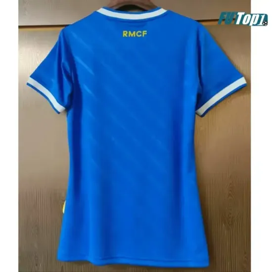 Camiseta Calidad Premium Real Madrid 2025/26 Azul Mujer