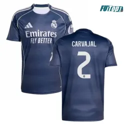 Camiseta Futbol CARVAJAL 2 Real Madrid Visitante 2025/26