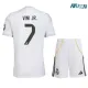 Camiseta Futbol VINI JR. 7 Real Madrid Home 2025/26 Niño
