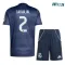 Camiseta Barata CARVAJAL 2 Real Madrid Segunda Equipación 2025/26 (Camiseta + Pantalón Corto)