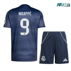 Camiseta Barata MBAPPÉ 9 Real Madrid Segunda Equipación 2025/26 Niño