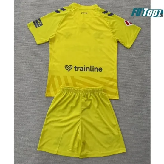 Camiseta Calidad AAA de Portero Real Betis 2025/26 Amarillo Niño con Parche La Liga