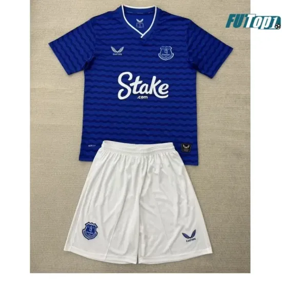 Camiseta Calidad Premium Everton FC Local Primera Equipación 2025/26 Niño
