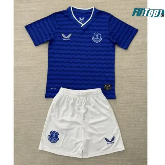 Camiseta Calidad Premium Everton FC Local Primera Equipación 2025/26 Niño