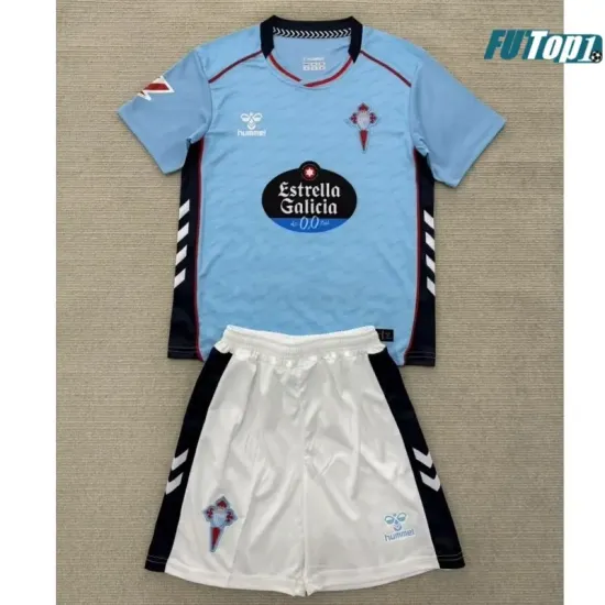 Camiseta Futbol Celta De Vigo Home 2025/26 Equipación con Parche La Liga