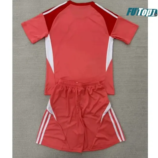 Camiseta Replica de Portero Aston Villa 2025/26 Naranja (Camiseta + Pantalón Corto)