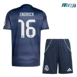 Camiseta Replica ENDRICK 16 Real Madrid Away Segunda Equipación 2025/26 Equipación
