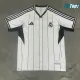 Camiseta Barata Real Madrid 2025/26 Baseball Shirt Blanco/Azul Marino Versión Jugador