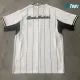 Camiseta Barata Real Madrid 2025/26 Baseball Shirt Blanco/Azul Marino Versión Jugador