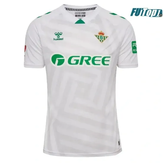 Camiseta Calidad Premium de Portero Real Betis 2025/26 Blanco con Parche La Liga