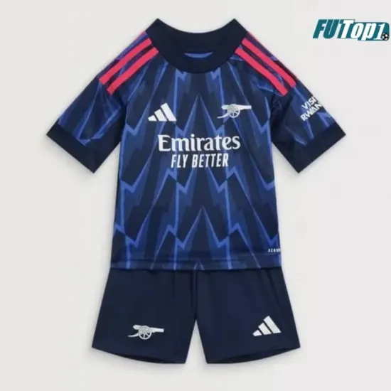 Camiseta Futbol Arsenal Visitante Segunda Equipación 2025/26 Niño