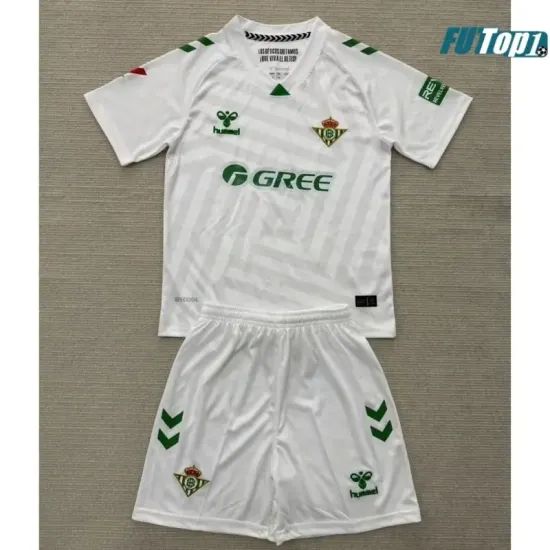 Camiseta Futbol de Portero Real Betis 2025/26 Blanco Equipación con Parche La Liga