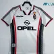 Camiseta Calidad AAA AC Milan Visitante Segunda Equipación 1997/98 Retro Clasico Edición Especial Negro