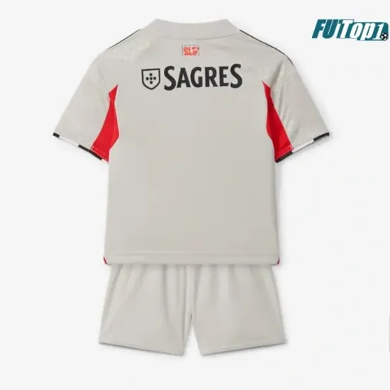 Camiseta Replica Benfica Segunda Equipación 2025/26 Niño