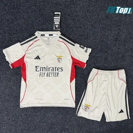 Camiseta Replica Benfica Segunda Equipación 2025/26 Niño