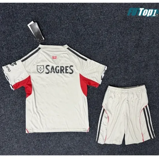 Camiseta Replica Benfica Segunda Equipación 2025/26 Niño