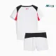 Camiseta AC Milan Segunda Equipación 2025/2026 Blanco Niño Kit