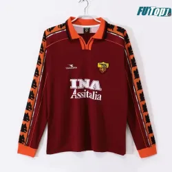 Camiseta Calidad AAA AS Roma Home Primera Equipación 1998/99 Antigua ML