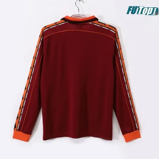Camiseta Calidad AAA AS Roma Home Primera Equipación 1998/99 Antigua ML