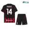 Camiseta Calidad AAA MODRIĆ 14 AC Milan Home Primera Equipación 2025/26 Niño