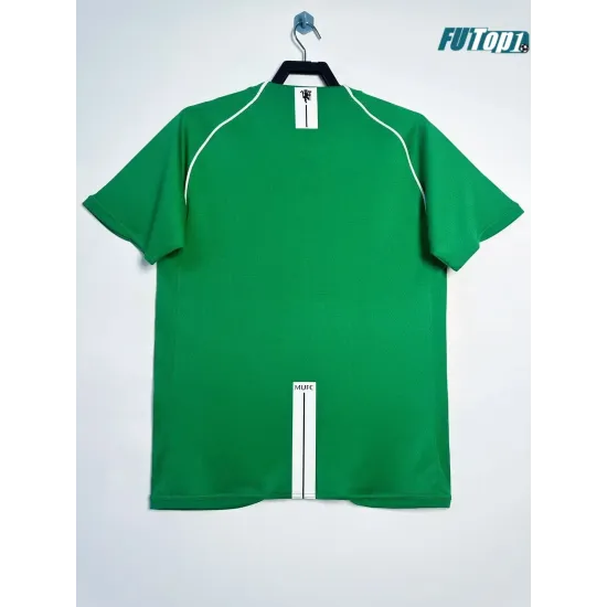 Camiseta Calidad Premium de Portero Manchester United 2007/08 Retro Verde