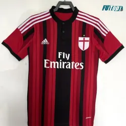 Camiseta Calidad THAI AC Milan Home Primera Equipación 2014/15 Retro