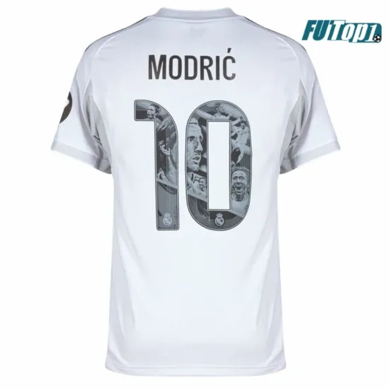 Camiseta Futbol MODRIĆ 10 Real Madrid Home 2025/26 Versión Jugador
