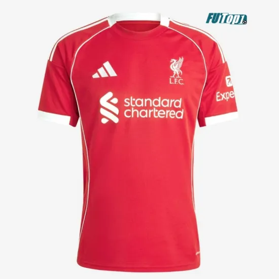 Camiseta Liverpool Primera Equipación 2025/2026 Rojo