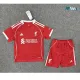 Camiseta Liverpool Primera Equipación 2025/2026 Rojo Niño Kit