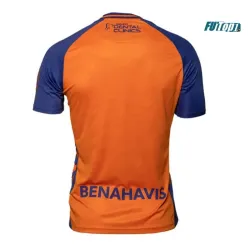 Camiseta Málaga CF Segunda Equipación 2025/2026 Naranja/Azul con Parche La Liga