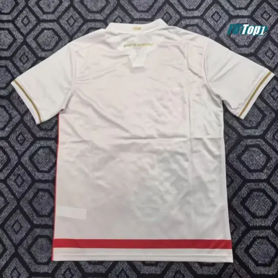 Camiseta Monaco Primera Equipación 2025/2026 Rojo/Blanco