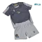Camiseta Real Sociedad Segunda Equipación 2025/2026 Azul Marino/Gris Niño Kit con Parche La Liga