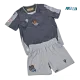 Camiseta Real Sociedad Segunda Equipación 2025/2026 Azul Marino/Gris Niño Kit con Parche La Liga