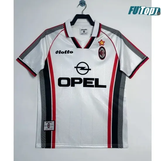 Camiseta Replica AC Milan Visitante 1997/98 Retro Clasico