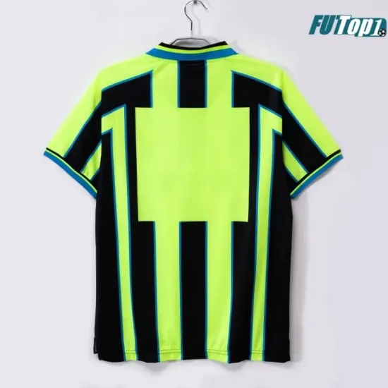 Camiseta Replica Manchester City Segunda Equipación 1998/99 Vintage