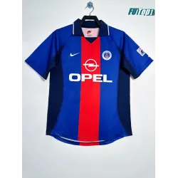 Camiseta Replica PSG Primera Equipación 2000/01 Vintage