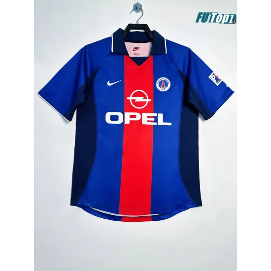 Camiseta Replica PSG Primera Equipación 2000/01 Vintage