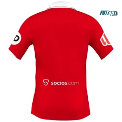Camiseta Sevilla FC 2025/2026 Segunda Equipación Rojo con Parche La Liga