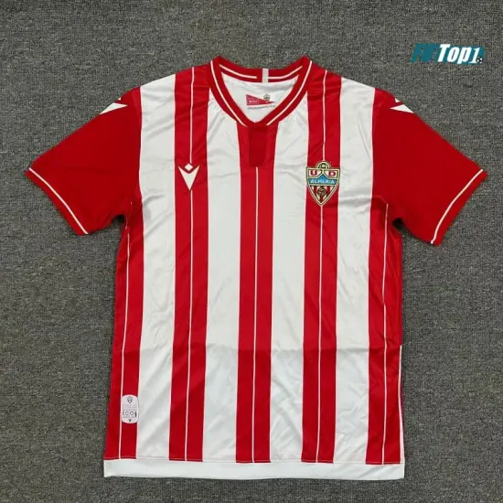 Camiseta UD Almería Primera Equipación 2025/2026 Rojo/Blanco