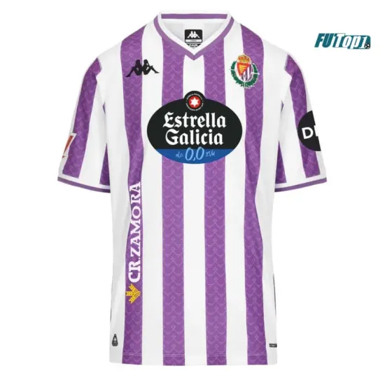 Camiseta Villarreal Primera Equipación 2025/2026 Morado/Blanco con Parche La Liga