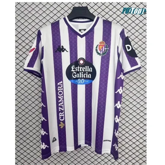 Camiseta Villarreal Primera Equipación 2025/2026 Morado/Blanco con Parche La Liga