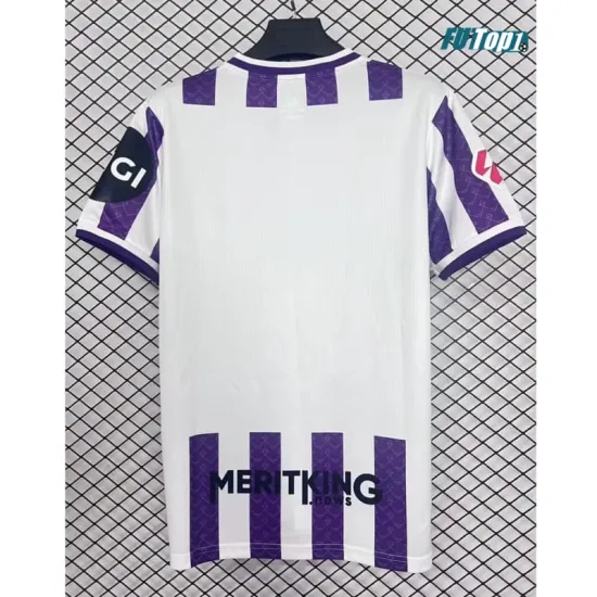 Camiseta Villarreal Primera Equipación 2025/2026 Morado/Blanco con Parche La Liga