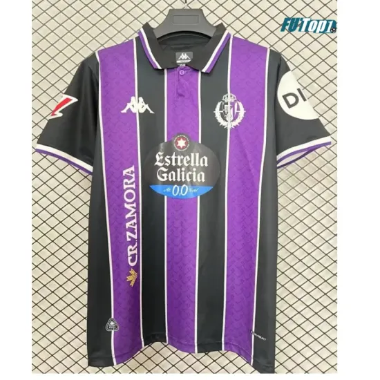 Camiseta Villarreal Segunda Equipación 2025/2026 Morado/Negro con Parche La Liga
