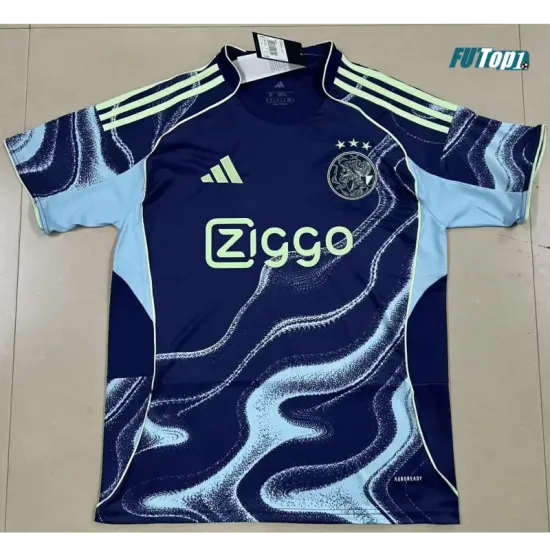 Camiseta Ajax Segunda Equipación 2025/2026 Azul