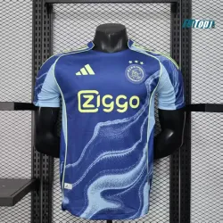 Camiseta Ajax Segunda Equipación 2025/2026 Azul (EDICIÓN JUGADOR)