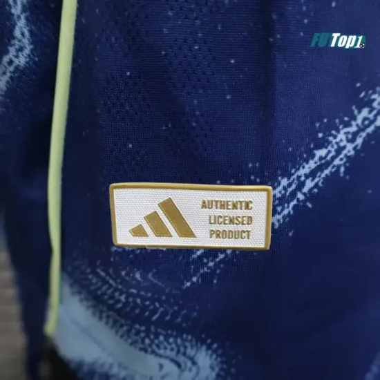 Camiseta Ajax Segunda Equipación 2025/2026 Azul (EDICIÓN JUGADOR)