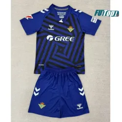 Camiseta Barata de Portero Real Betis 2025/26 Azul Marino Niño