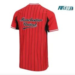 Camiseta Barata Manchester United 2025/26 Baseball Shirt Rojo