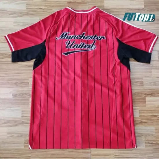 Camiseta Barata Manchester United 2025/26 Baseball Shirt Rojo